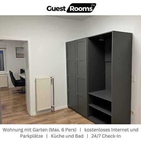 Wohnung Mit Garten Eg - Guestrooms24 - 마를 외부 사진