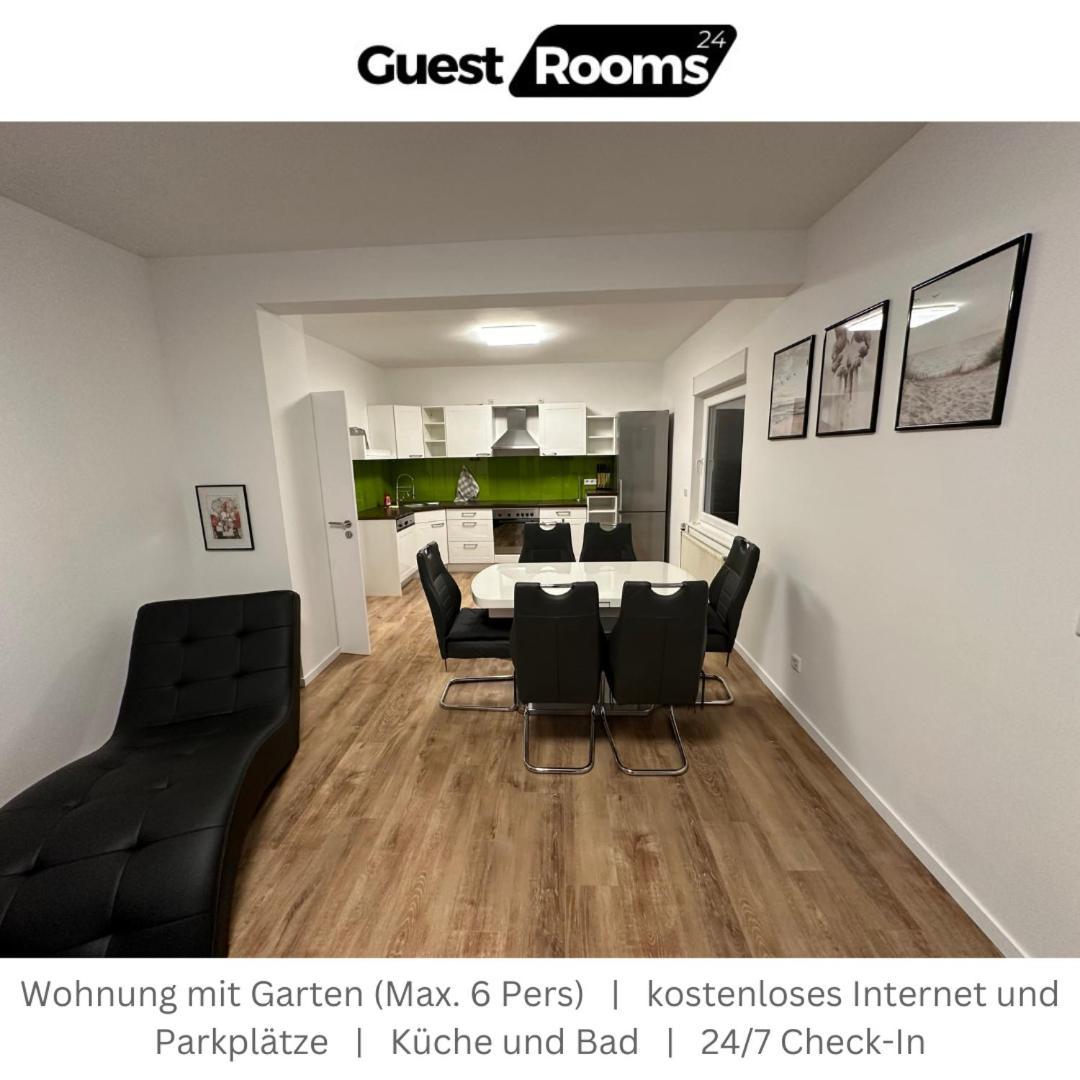Wohnung Mit Garten Eg - Guestrooms24 - 마를 외부 사진